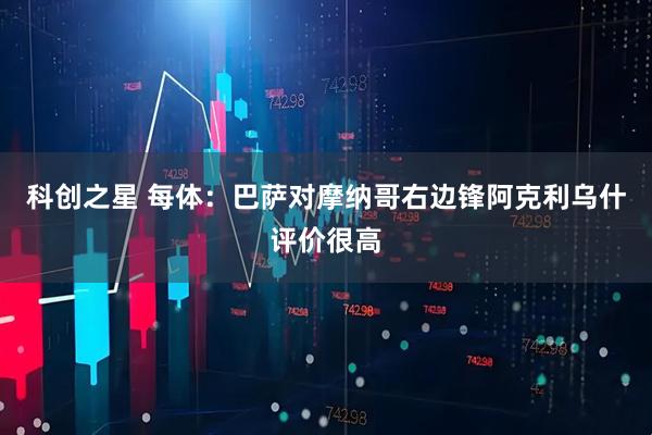 科创之星 每体：巴萨对摩纳哥右边锋阿克利乌什评价很高